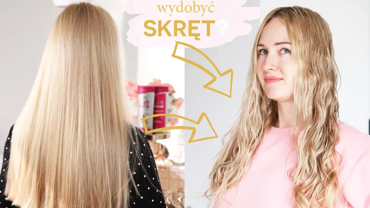Przed i po: proste blond włosy zamieniają się w piękną **ondulację**. Jak uzyskać ten efekt?