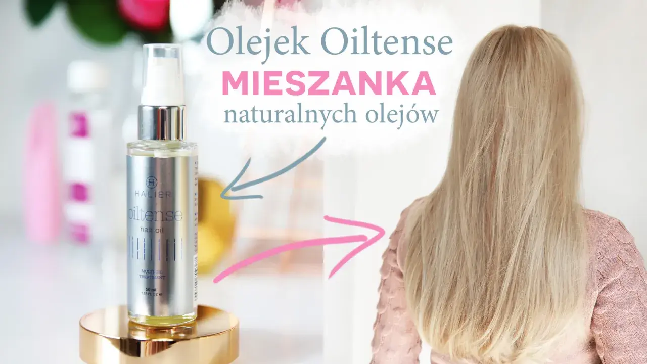 Olejowanie włosów z olejkiem Oiltense – mieszanka naturalnych olejków dla pięknych, lśniących pasm.