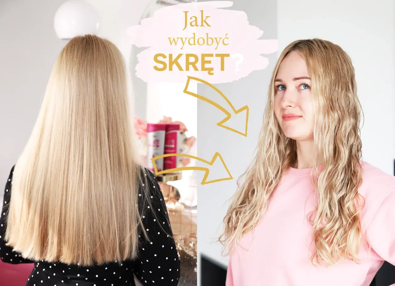 Przed i po: proste blond włosy zamieniają się w piękną **ondulację**. Jak uzyskać ten efekt?