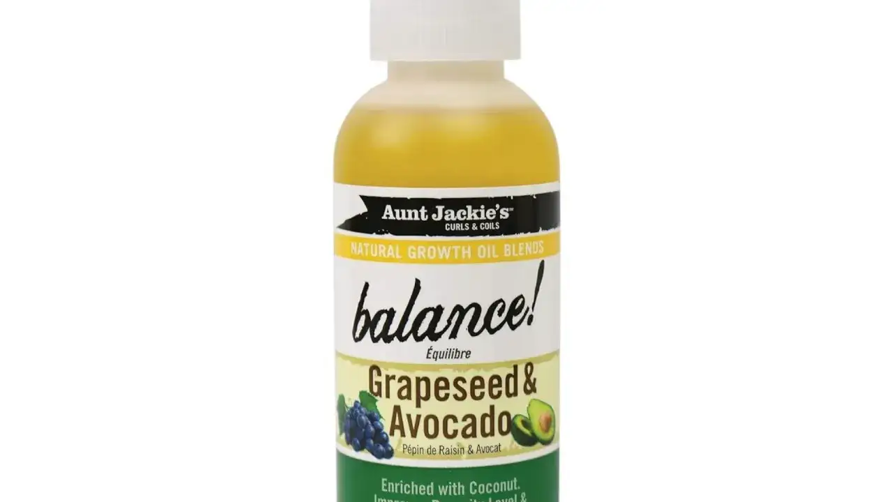 Odżywki humektantowe Aunt Jackie's Balance! z pestek winogron i awokado. Naturalny olejek do wzrostu włosów.