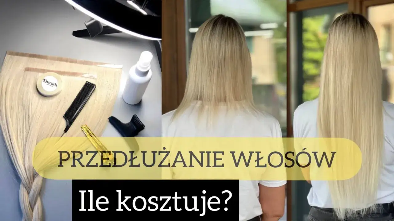 Przedłużanie włosów: zobacz metamorfozę i dowiedz się, ile kosztuje przedłużanie włosów. Efekt długich, gęstych włosów.