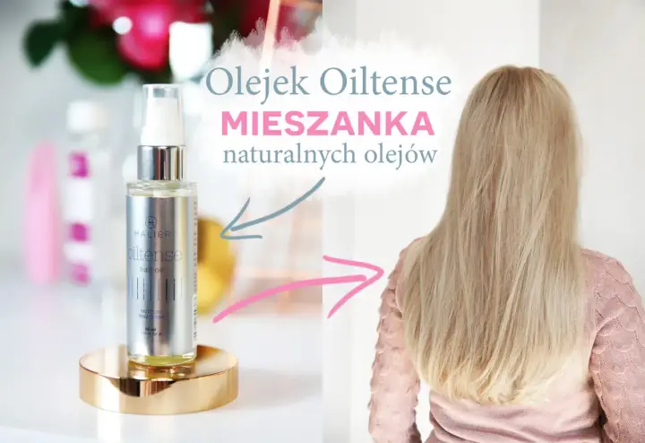 Olejowanie włosów z olejkiem Oiltense – mieszanka naturalnych olejków dla pięknych, lśniących pasm.